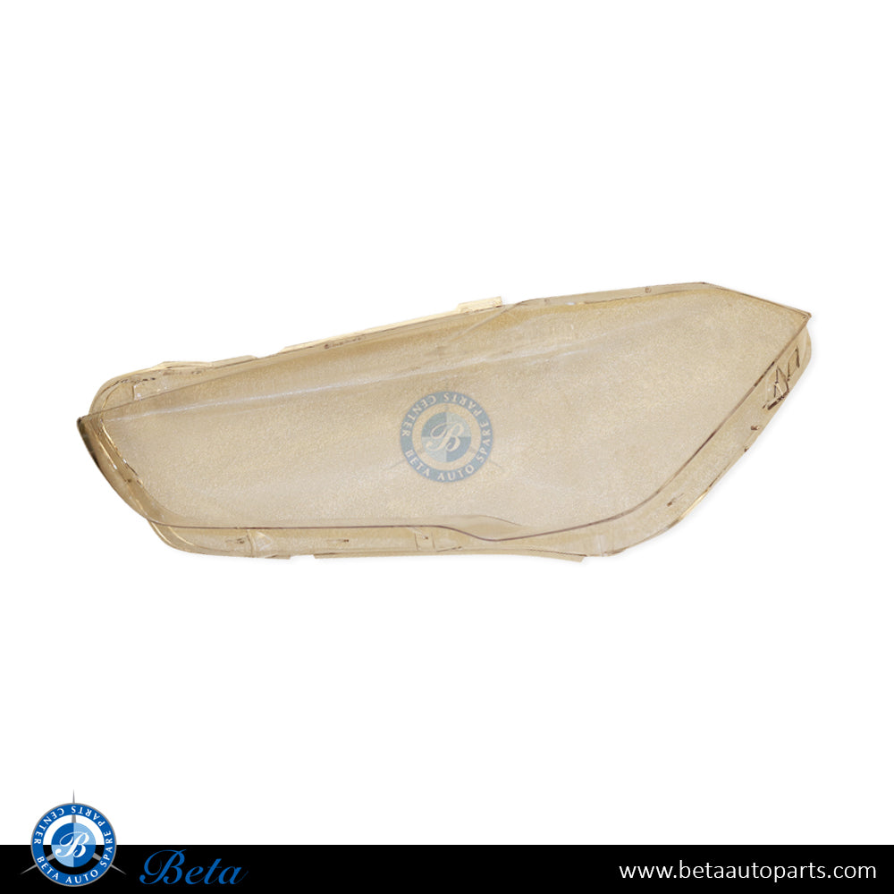 Left Side Headlamp Lens for BMW X1 F48 2016-Up models, Part Number 63117346533 Left Side Headlamp Lens for BMW X1 F48 2016-Up models, Part Number 63117346533